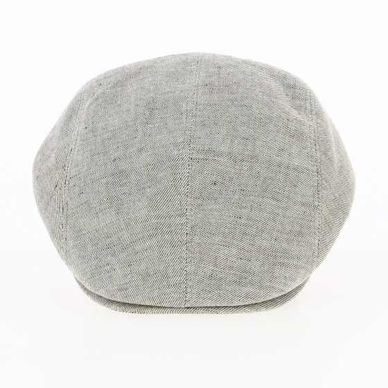 Casquette Plate Mino Beige Lin - Traclet Casquette Plate Mino Beige Lin - Traclet