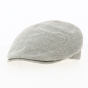 Mino Beige Linen Flat Cap - Traclet