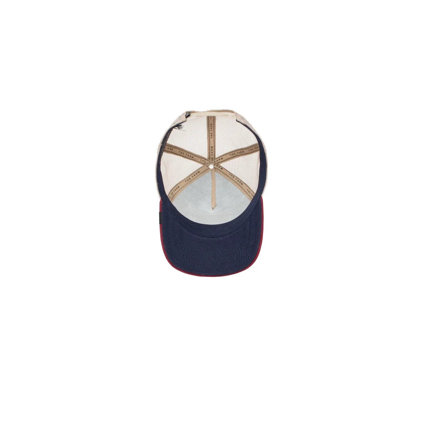 Casquette Baseball Trucker Freedom Aigle Marine - Goorin
