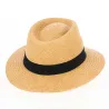 Chapeau Traveller Panama Kamara Marron - Traclet Reference : 10676 | Chapellerie Traclet