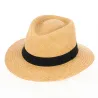 Chapeau Traveller Panama Kamara Marron - Traclet Reference : 10676 | Chapellerie Traclet