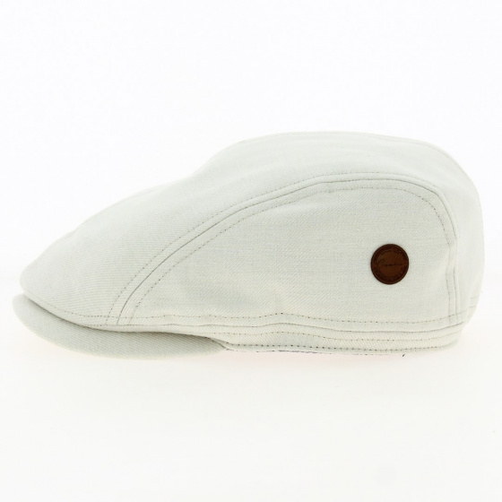 Flat cap Didier Natural linen - Crambes
