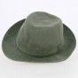 Hat Fedora Cotton Gabin Grignan Khaki - Crambes