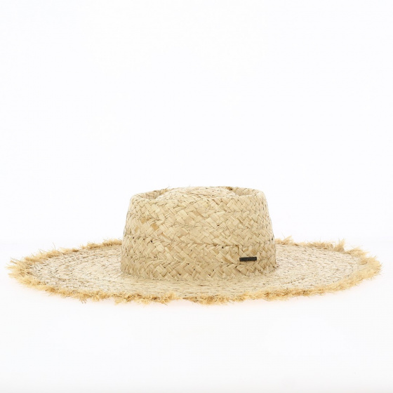 Chapeau Auvergnat Bardot Paille Naturel - Hatland Chapeau Auvergnat Bardot Paille Naturel - Hatland