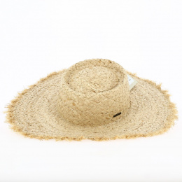 Auvergnat Bardot Natural Straw Hat - Hatland