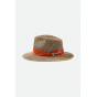 Aloha Natural Straw Fedora Hat - Brixton
