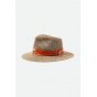 Aloha Natural Straw Fedora Hat - Brixton