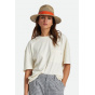 Aloha Natural Straw Fedora Hat - Brixton