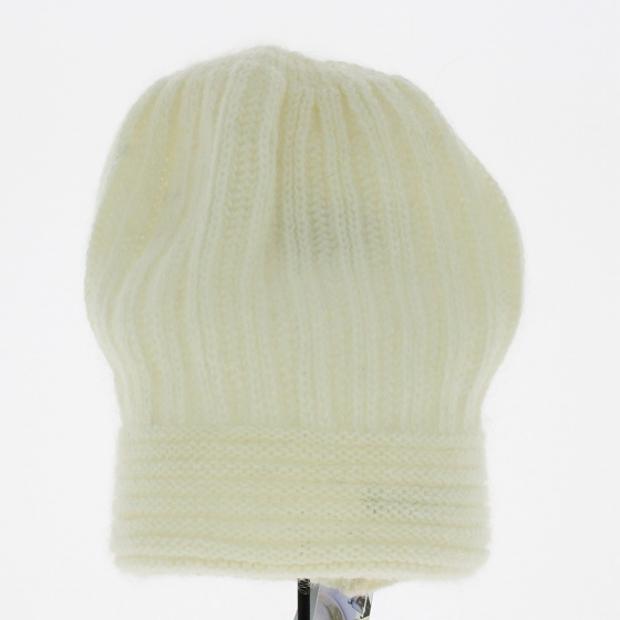 Whistler Long Bonnet Wool & Mohair Ecru - Traclet