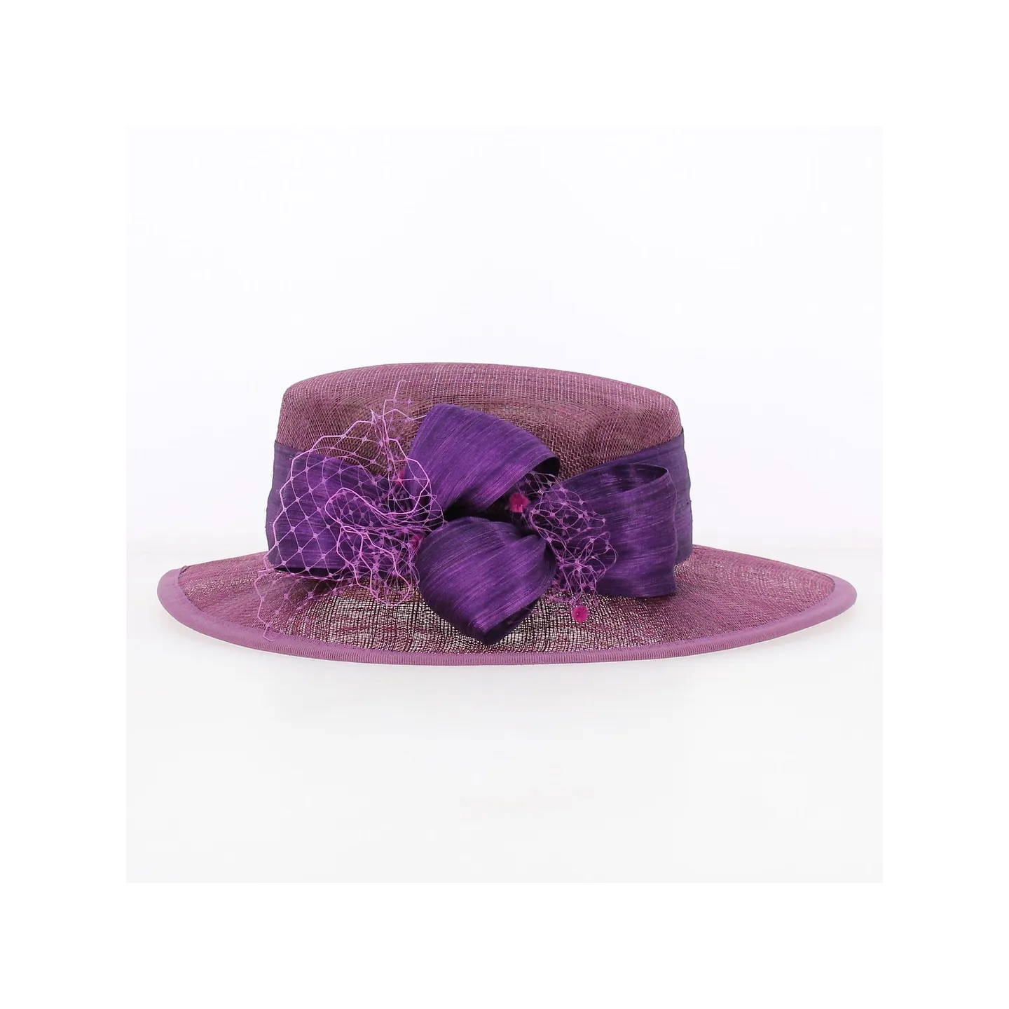 Chapeau de Cérémonie Sidonie Violet - Traclet