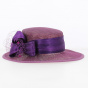 Chapeau de Cérémérémonie Sidonie Violet - Traclet