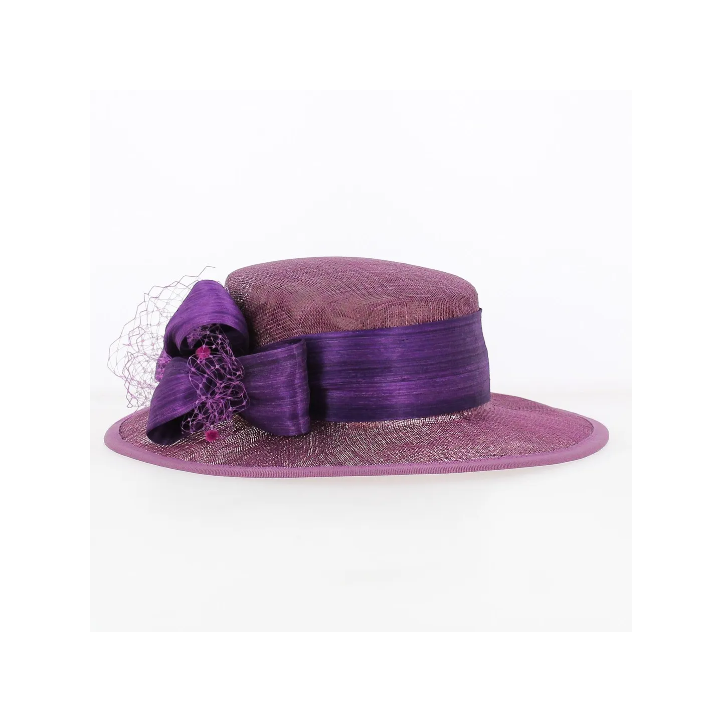 Chapeau de Cérémonie Sidonie Violet - Traclet