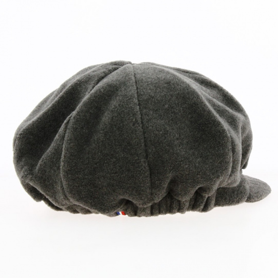Casquette gavroche Cécile polaire gris - Traclet