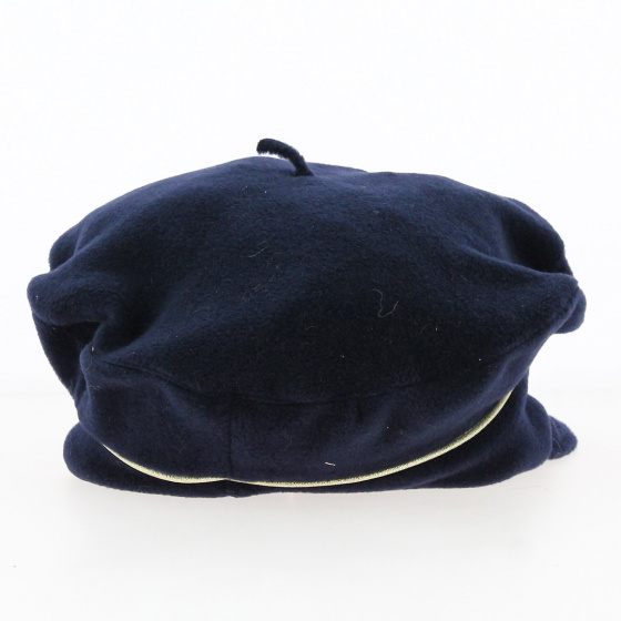 Marin Coralie Navy Fleece Cap - Traclet