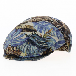 Tropic Leather Flat Cap - Alfonso d'Este