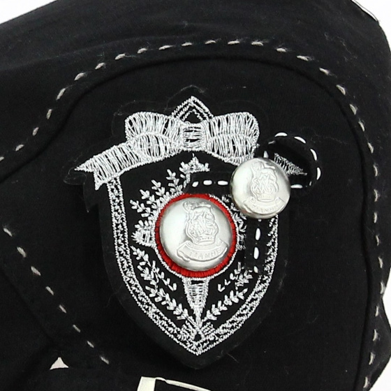 Lapaz Flat Cap Black - Keyone Lapaz Flat Cap Black - Keyone