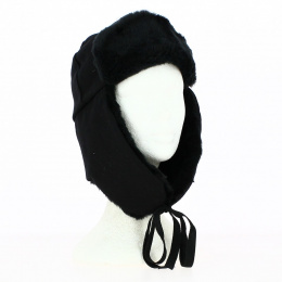 Acrylic Wool & Black Wool Chapka - Kangol