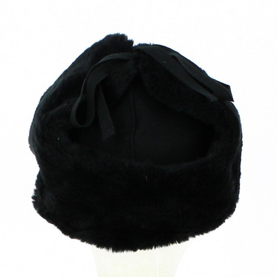 Acrylic Wool & Black Wool Chapka - Kangol Acrylic Wool & Black Wool Chapka - Kangol