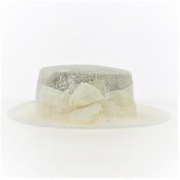 Sidonie Blanc ceremonial hat - Traclet