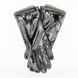 Disco Metal Effect Gloves - Traclet