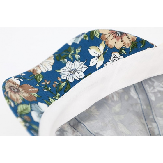 Casquette Gavroche Shabby Coton Bleu Pétrole - Traclet