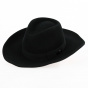Western hat Felt wool Black - Traclet