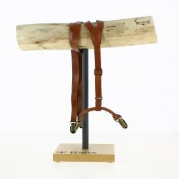 Black leather straps - Traclet