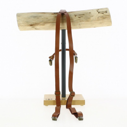 Black leather straps - Traclet