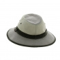 Grey Cotton Safari Hat Lucas UPF 50+ - Crambes