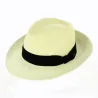 Chapeau Fedora Panama Gabin Naturel - Crambes