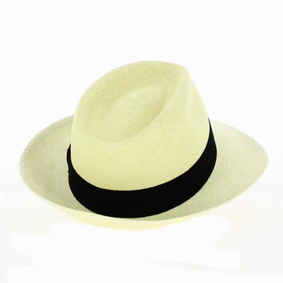 Fedora Panama Hat Gabin Natural - Crambes Fedora Panama Hat Gabin Natural - Crambes