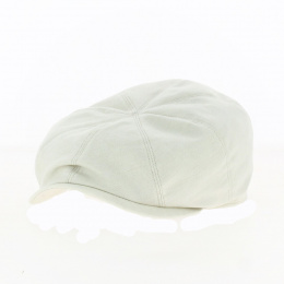 8 ribbed cap (beige leather)