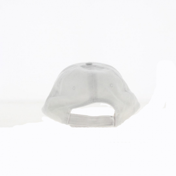 White Cotton Baseball Cap - Traclet