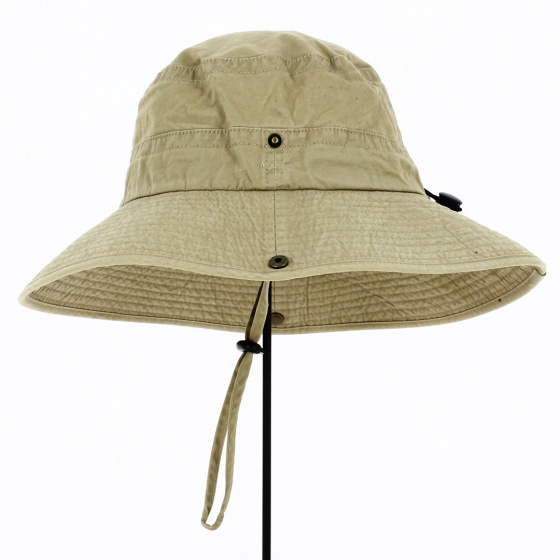 Chapeau Bob Larges Bords Oliver Beige - Traclet Chapeau Bob Larges Bords Oliver Beige - Traclet