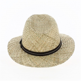 Chapeau Fédora Trento Paille Naturelle- Traclet