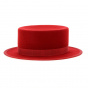 Wool Felt Boater Hat - Traclet
