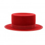 Wool Felt Boater Hat - Traclet