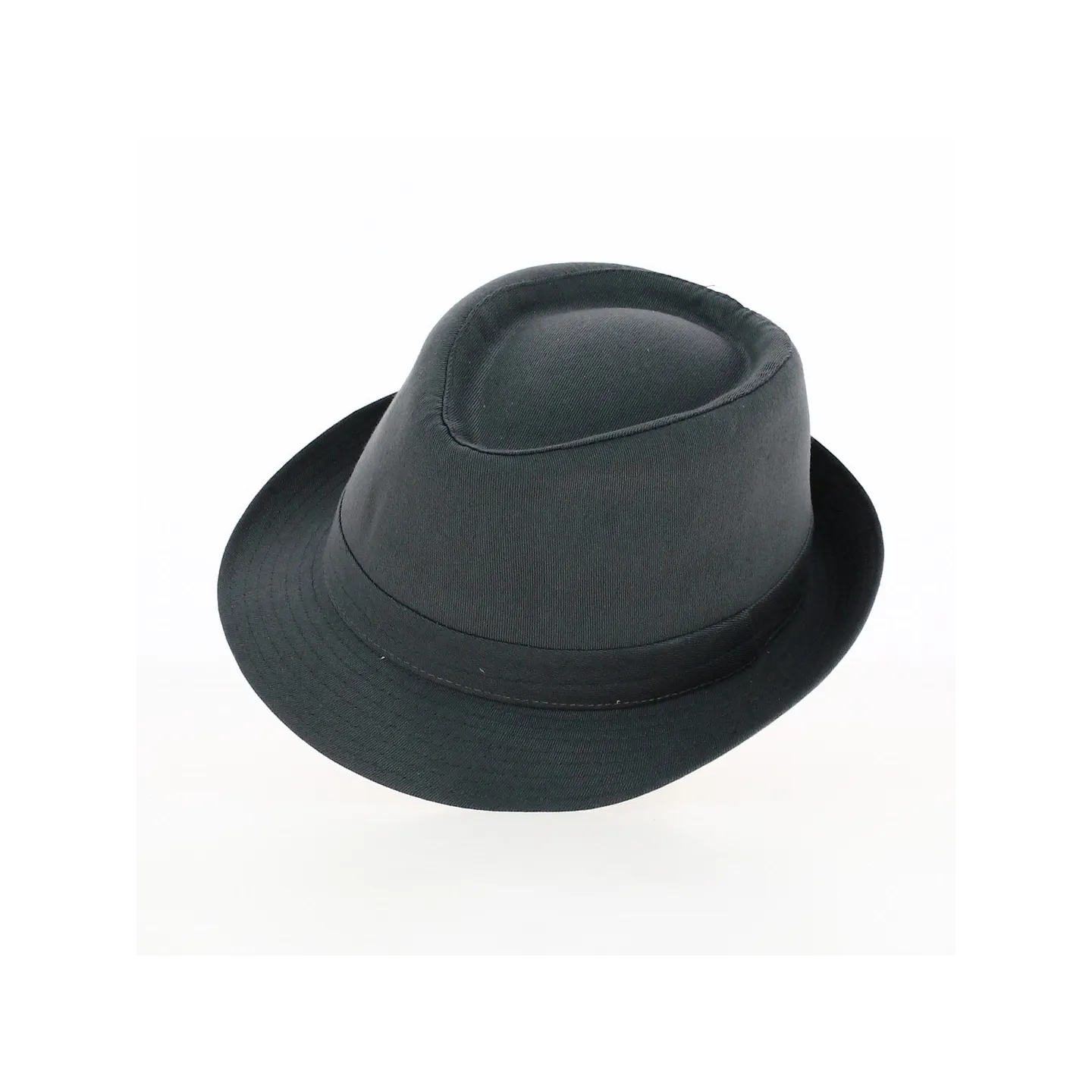 Chapeau Trilby Coton Noir - Traclet