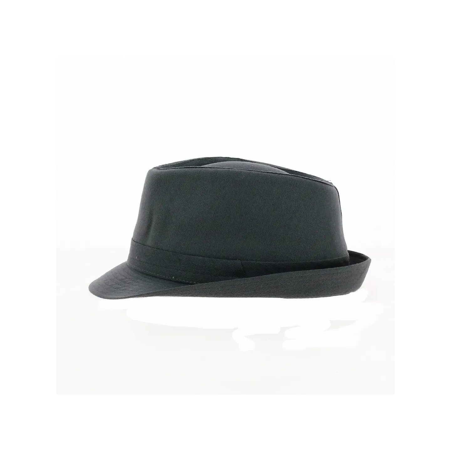 Chapeau Trilby Coton Noir - Traclet