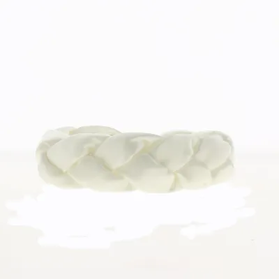 White Poca Tresse Ceremony Headband - Traclet