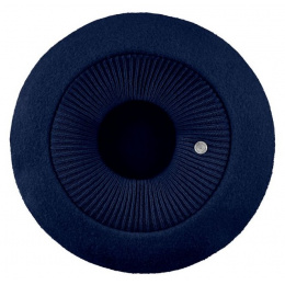 Beret Parisienne Bleu Nuit - Héritage par Laulhère