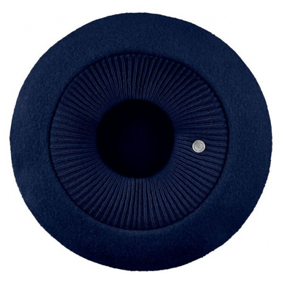Navy Blue Parisian Beret - Heritage by Laulhère Navy Blue Parisian Beret - Heritage by Laulhère
