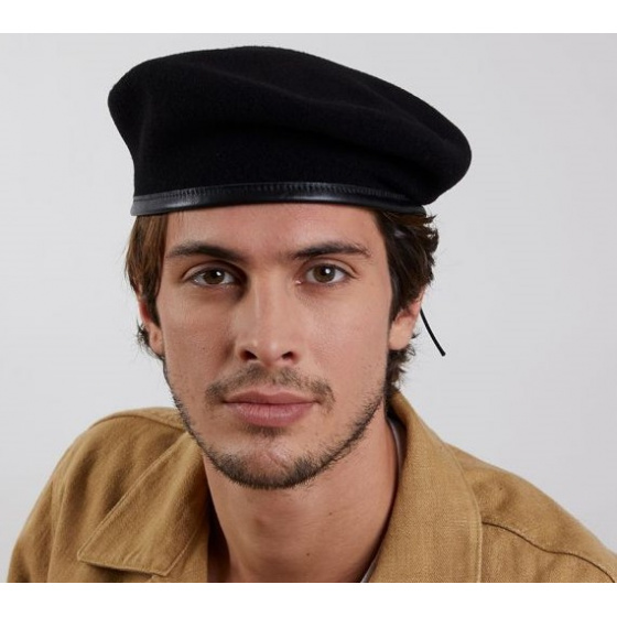 Black Artemis Beret - Heritage by Laulhère
