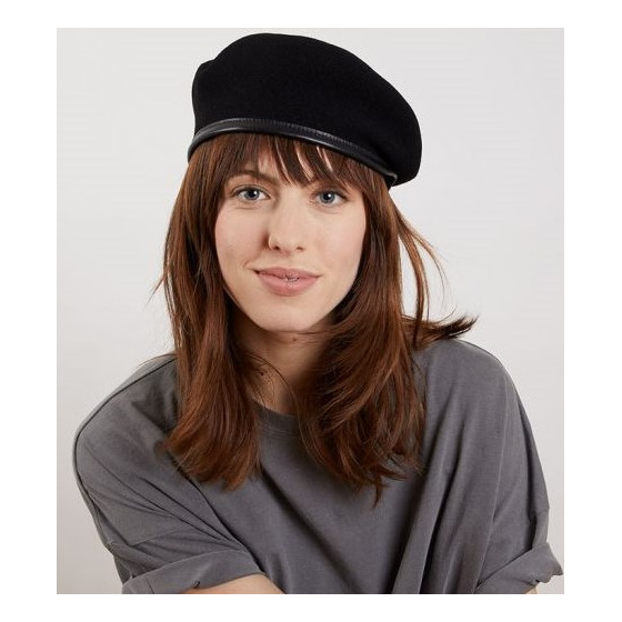 Black Artemis Beret - Heritage by Laulhère