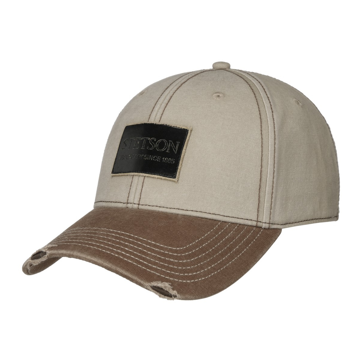 Casquette Baseball Stratton Oakmont Inc Motif Loup - Taille Unique Réglable, 100% Polyester, Unisexe - Style Décontracté Tendance
