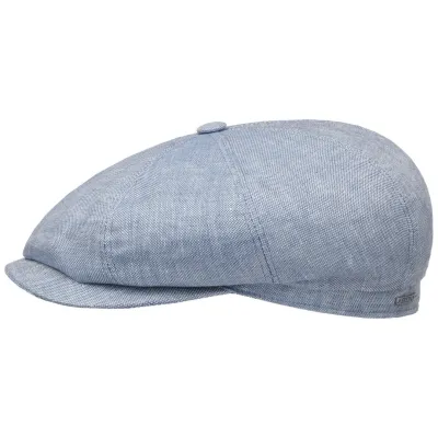 Casquette Hatteras Lin Bleu ciel - Stetson Reference : 18011 | Chapellerie Traclet