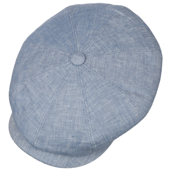 Casquette Hatteras Lin Bleu ciel - Stetson