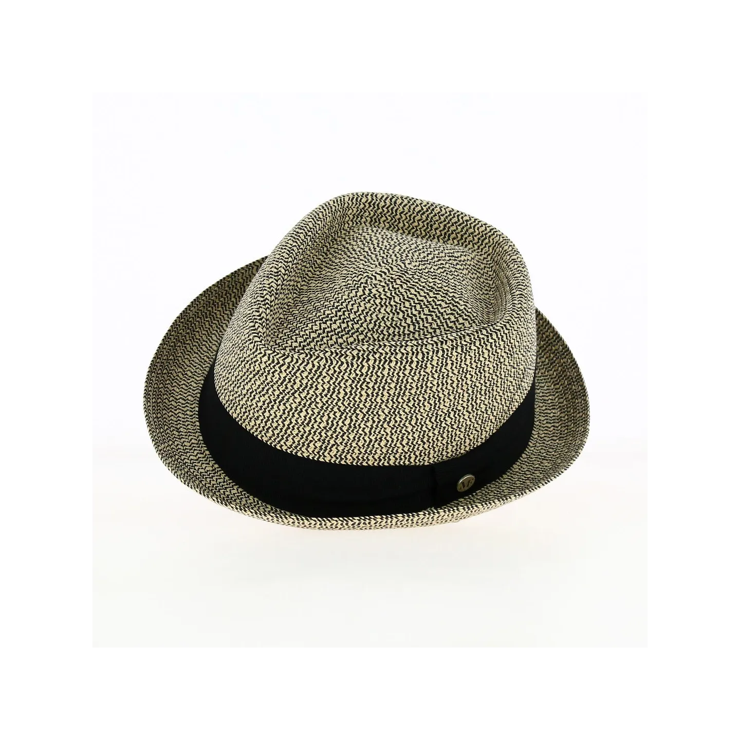 Chapeau Porkpie Diamond Alfredo Beige - Fléchet