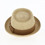 Straw Porkpie Hat Milano - Flechet
