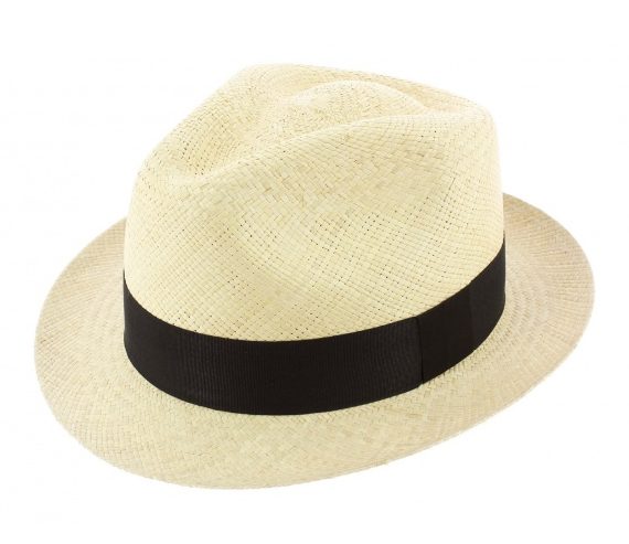 Chapeau panama naturel colba forme trilby sur la boutique en ligne traclet